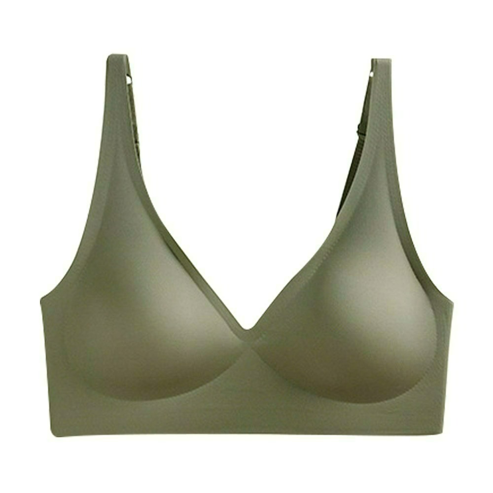 【QIDINA】輕盈裸感無痕彈力超舒適果凍內衣-A / 胸罩 無鋼圈內衣 涼感內衣 冰絲內衣 運動內衣 文胸-細節圖7