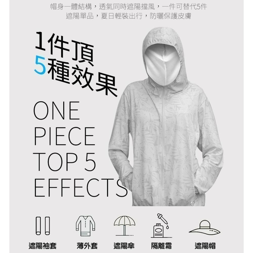 【QIDINA】冰絲親膚輕薄時尚遮陽透氣防曬外套-F / 薄外套 連帽外套 夏天外套 夏季外套 運動外套 薄外套女-細節圖5