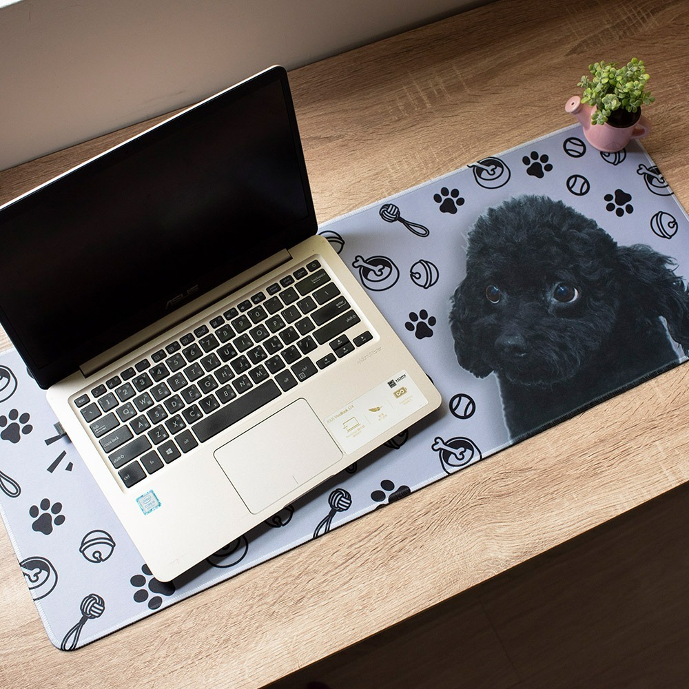 【QIDINA】高質感台灣設計療癒超大萌寵滑鼠桌墊 / 餐墊 隔熱桌墊 大滑鼠墊 滑鼠墊 墊 滑鼠 辦公-細節圖7