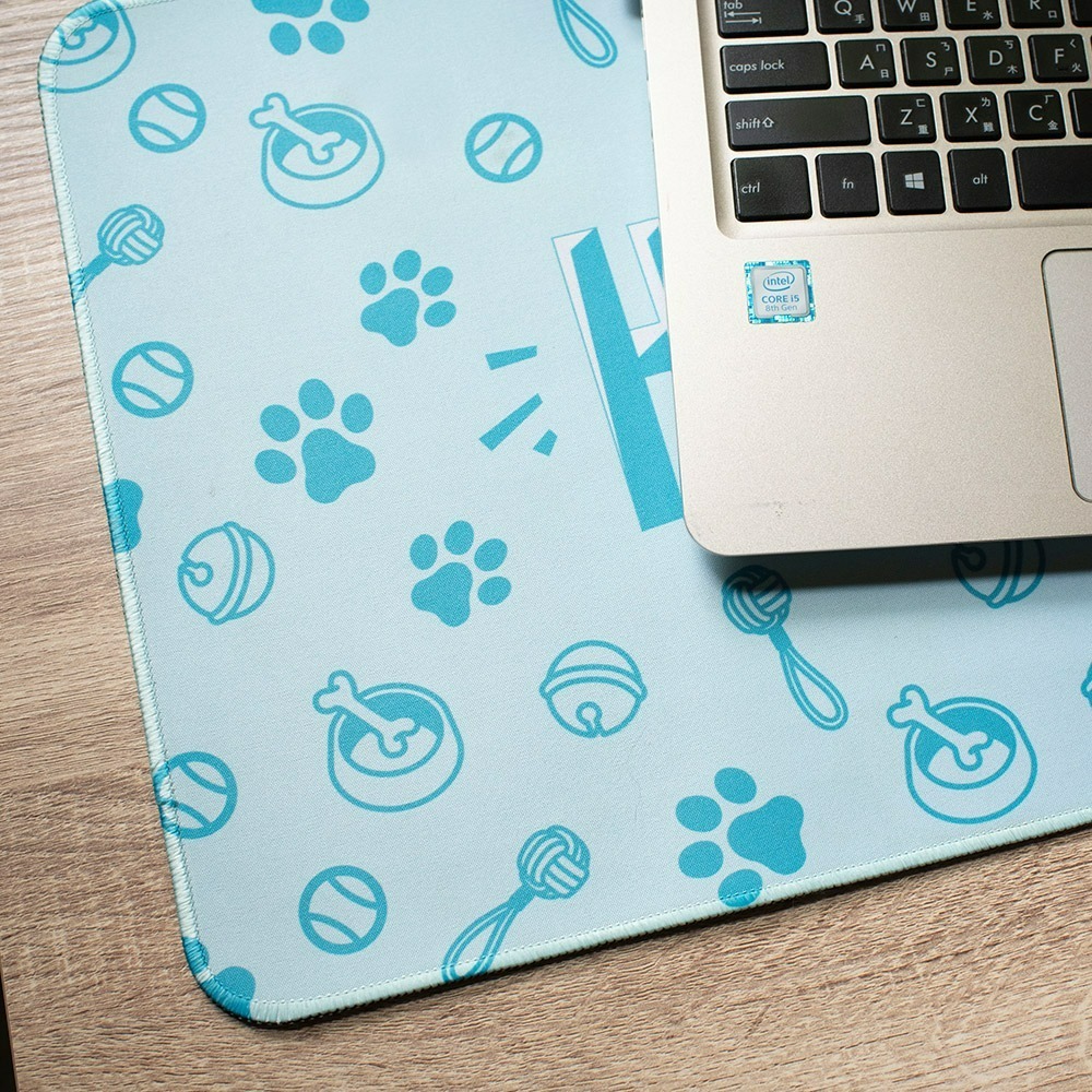 【QIDINA】高質感台灣設計療癒超大萌寵滑鼠桌墊 / 餐墊 隔熱桌墊 大滑鼠墊 滑鼠墊 墊 滑鼠 辦公-細節圖3