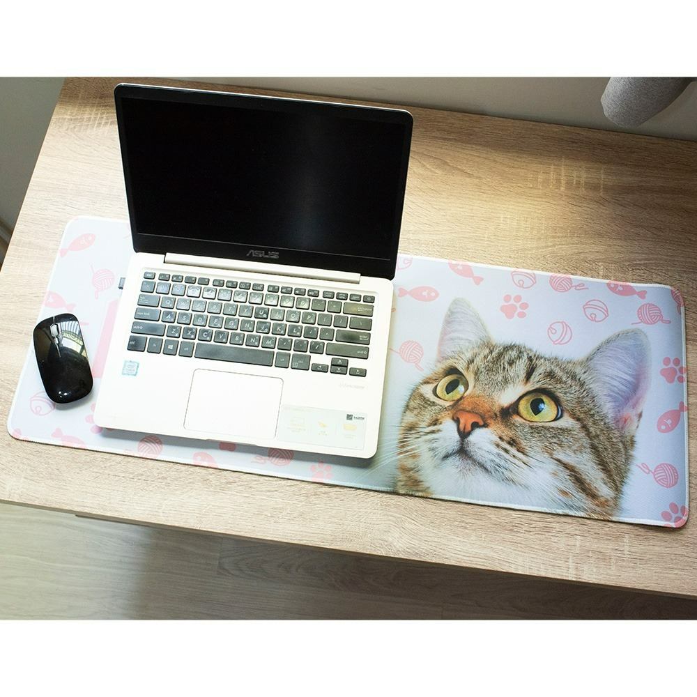 【QIDINA】高質感台灣設計療癒超大萌寵滑鼠桌墊 / 餐墊 隔熱桌墊 大滑鼠墊 滑鼠墊 墊 滑鼠 辦公-細節圖9