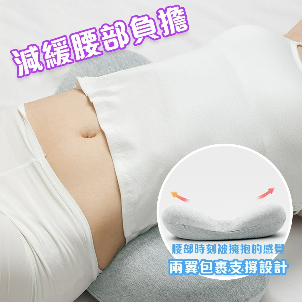 【QIDINA】3D曲面人體工學骨盆按摩支撐枕 / 腰墊 體態骨盆枕 骨盆枕 睡眠腰墊 腰墊枕 健身器材 腰椎枕 腰靠枕-細節圖2