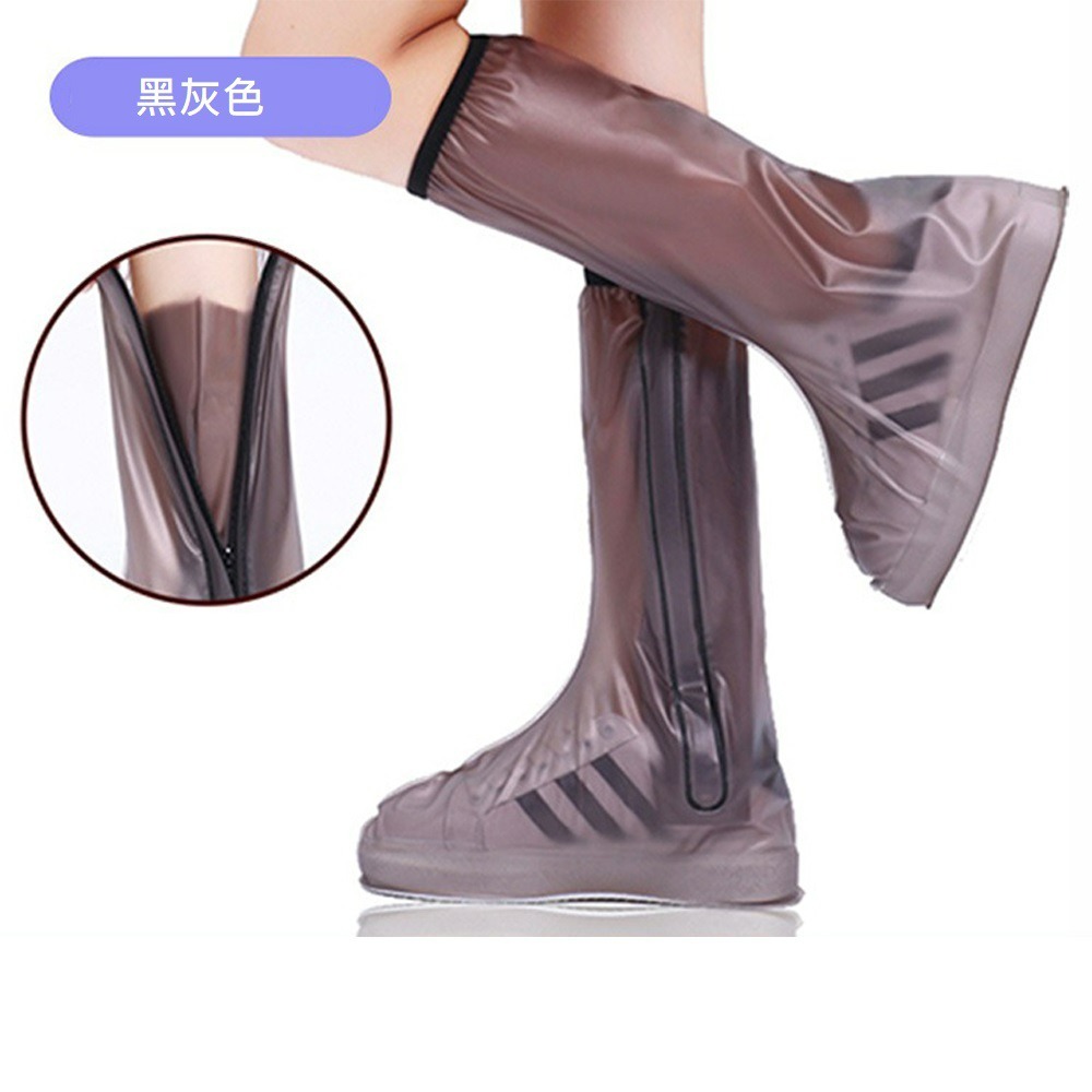 【QIDINA】加厚高筒防滑防水高筒雨鞋套/鞋套 / 雨鞋 防滑雨鞋 防水雨鞋 機車鞋套 防水鞋套-細節圖3