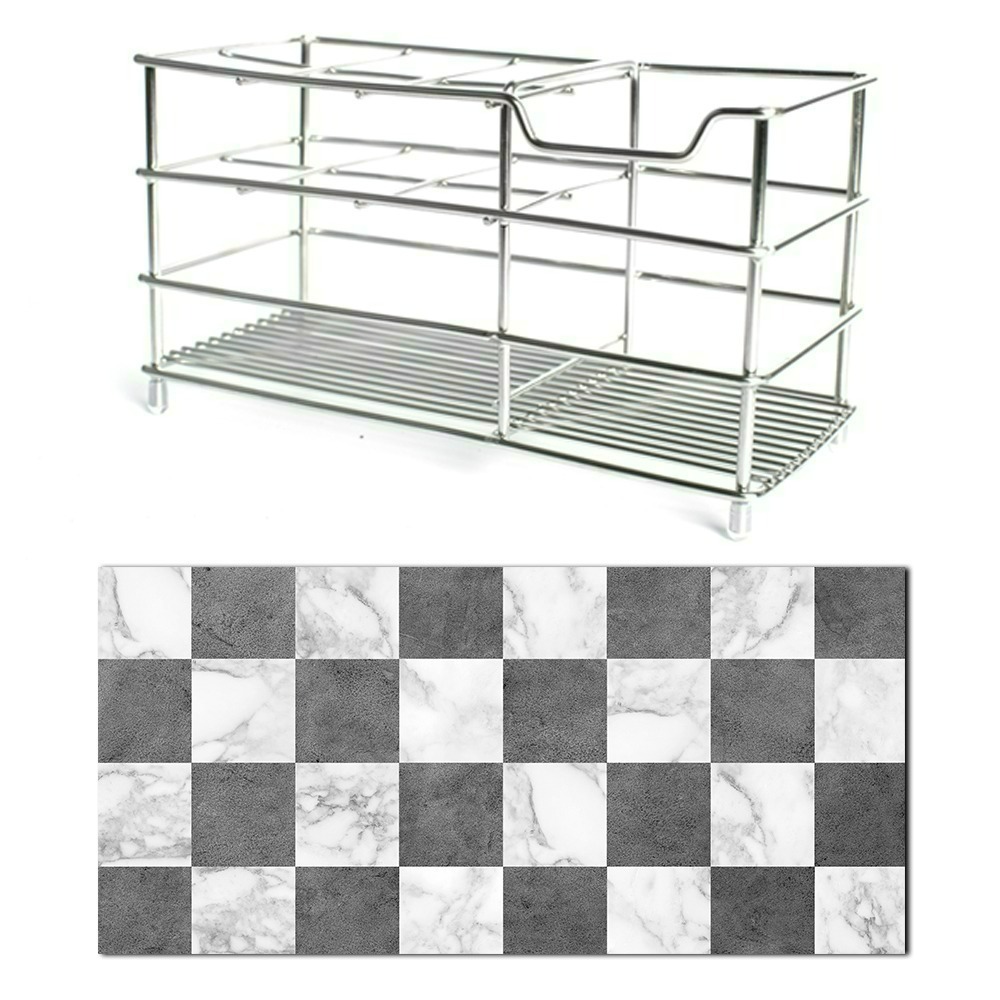 【QIDINA】SGS設計款質感加大加厚硅藻土吸水墊牙刷架 / 電動牙刷架 瀝水墊 珪藻土 杯墊 珪藻軟墊 化妝品架-規格圖11