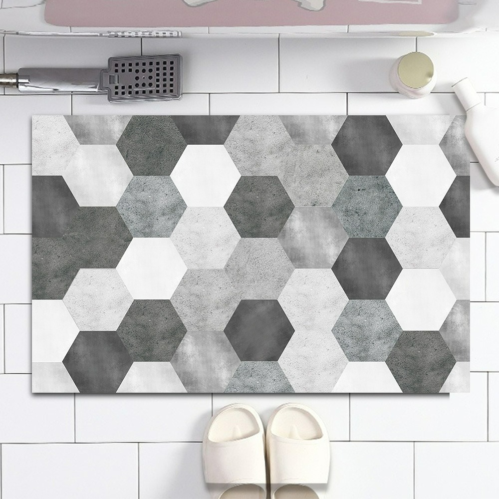 【QIDINA】台灣獨家設計硅藻土吸水軟地墊超止滑地墊40*60 / 止滑地墊 珪藻土地墊 矽藻土地墊 軟式珪藻土地墊-細節圖5