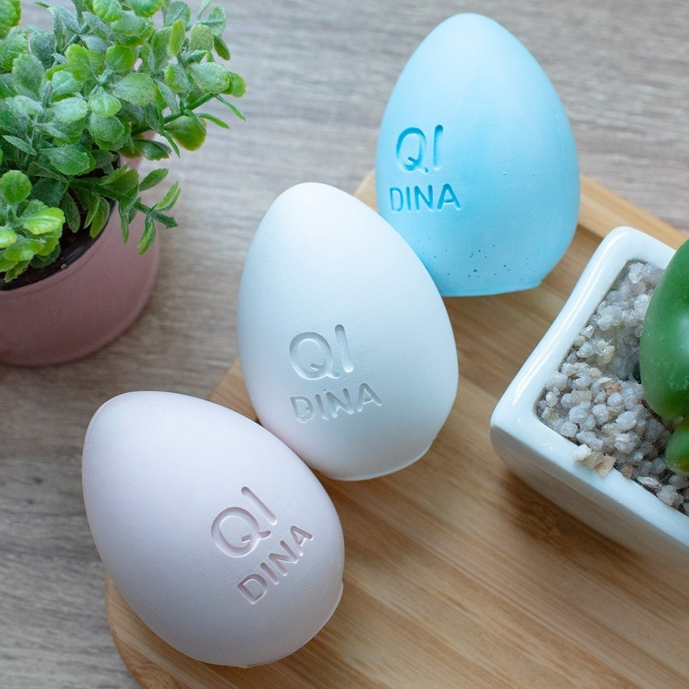 【QIDINA】純手工彩色冰箱除臭珪藻土造型蛋 / 硅藻土 矽藻土 除臭 防潮 除濕 彩蛋 復活節 禮物-細節圖5