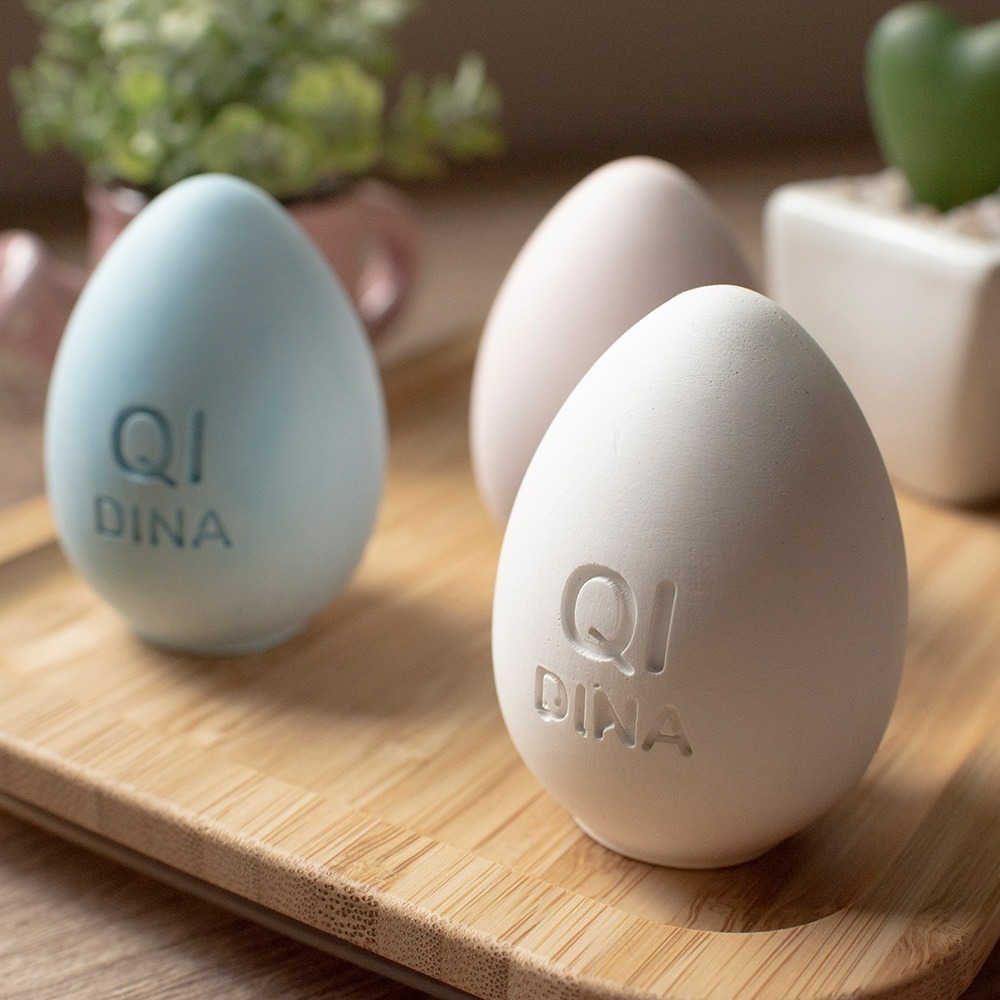 【QIDINA】純手工彩色冰箱除臭珪藻土造型蛋 / 硅藻土 矽藻土 除臭 防潮 除濕 彩蛋 復活節 禮物-細節圖6
