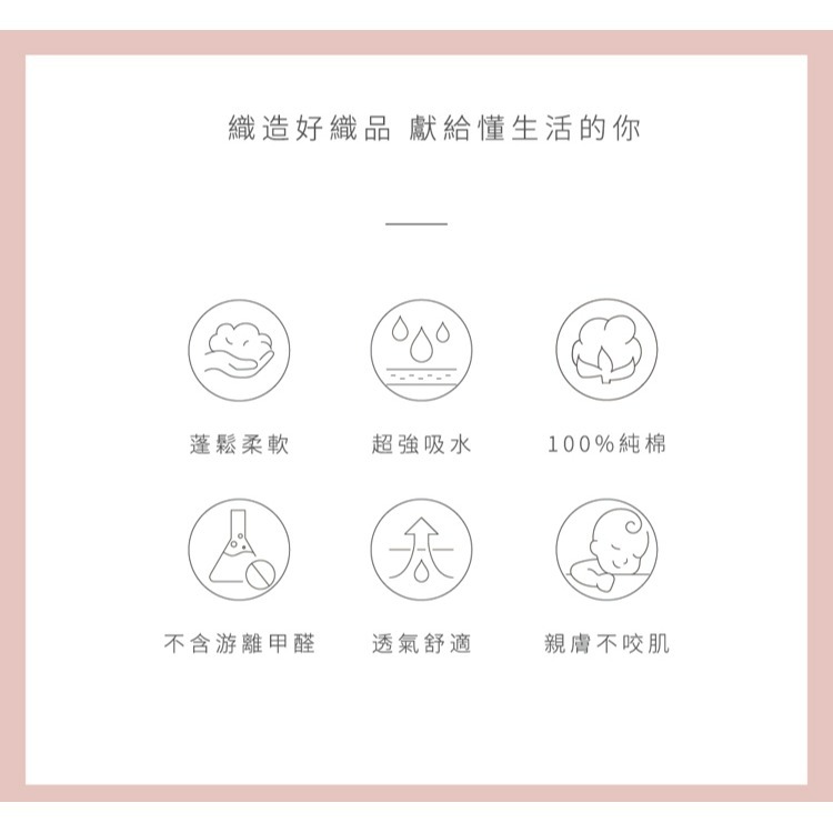 【QIDINA】可愛眨眼熊純棉浴巾-MS /【星紅織品】-細節圖3