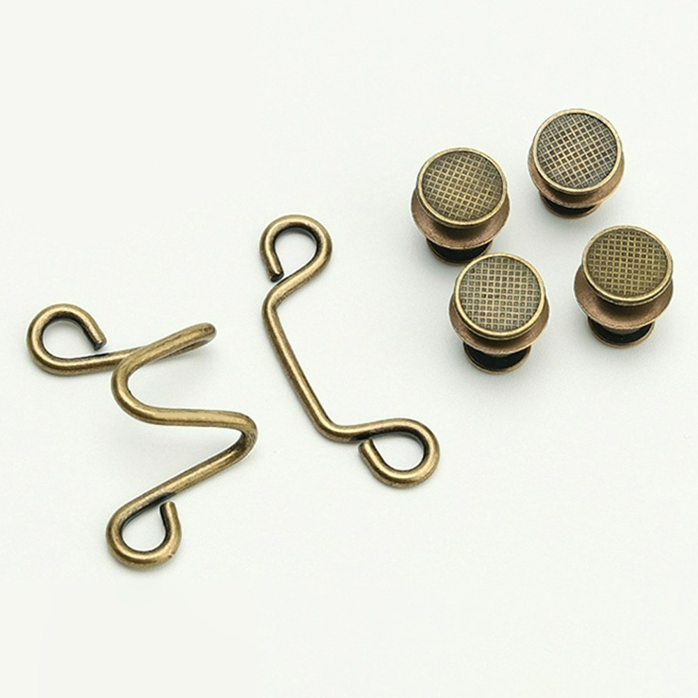 【QIDINA】5入-免釘收腰扣腰圍調整扣褲子調節扣-B / 別針 扣子 收腰扣 調節扣 鈕扣 腰圍調整扣-細節圖7