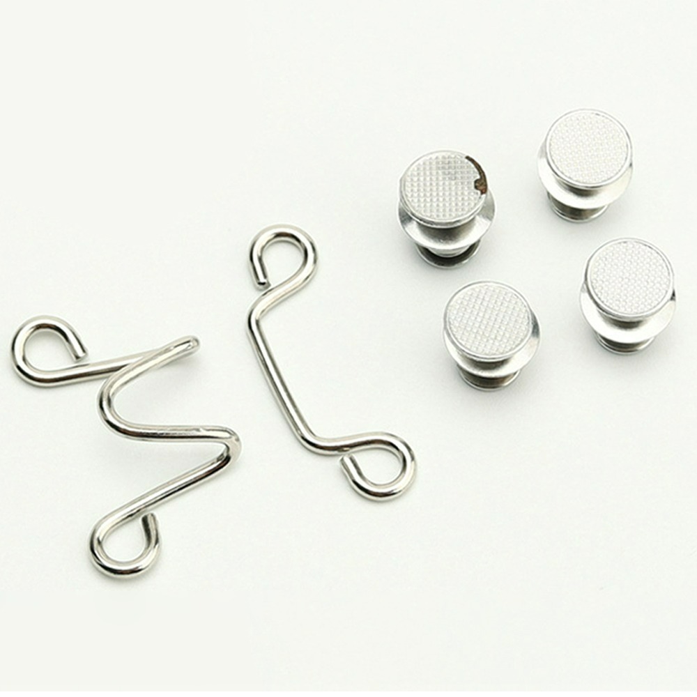 【QIDINA】5入-免釘收腰扣腰圍調整扣褲子調節扣-B / 別針 扣子 收腰扣 調節扣 鈕扣 腰圍調整扣-細節圖8