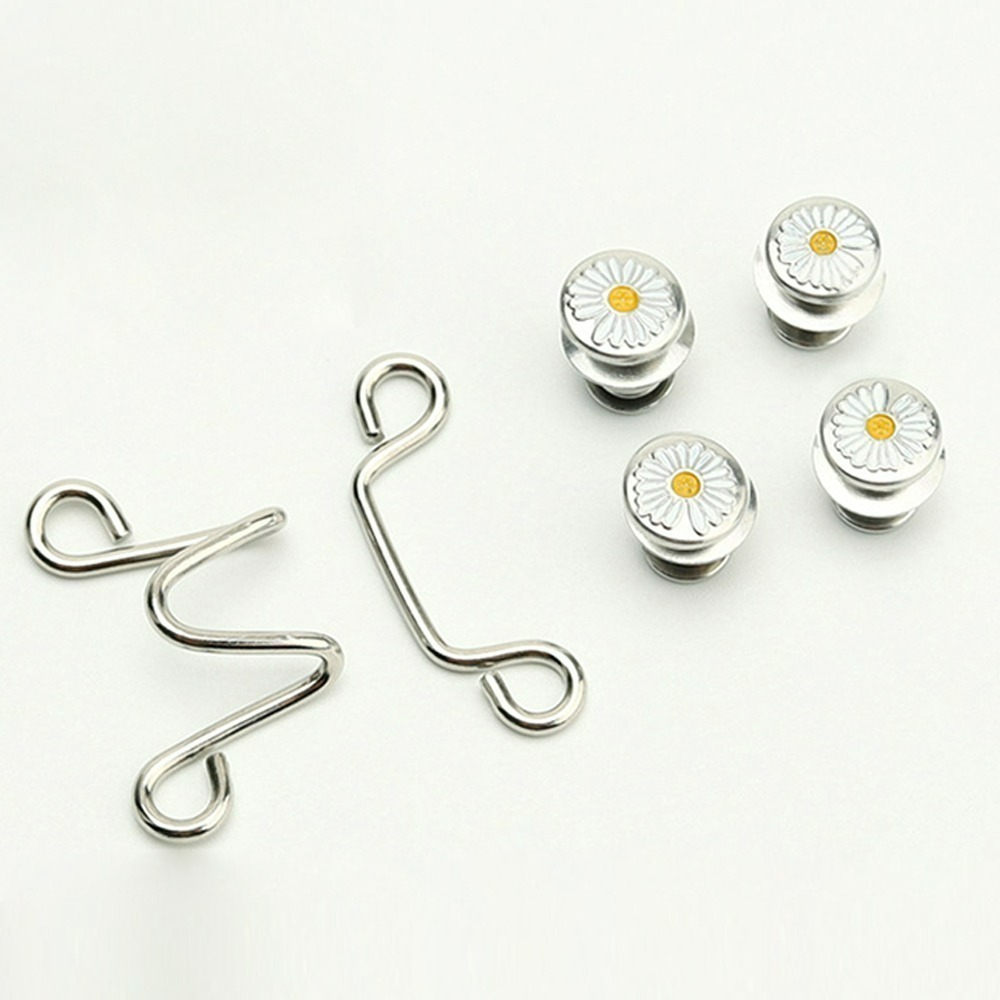 【QIDINA】5入-免釘收腰扣腰圍調整扣褲子調節扣-B / 別針 扣子 收腰扣 調節扣 鈕扣 腰圍調整扣-細節圖11