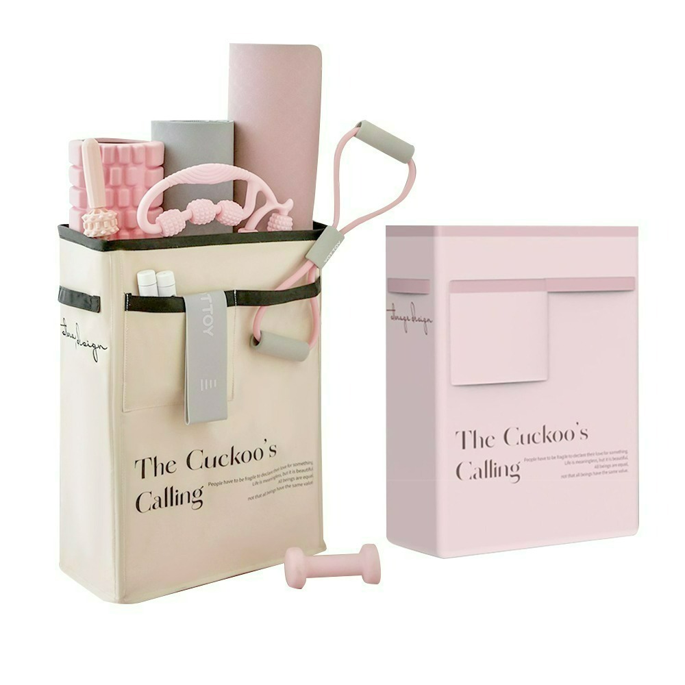 【QIDINA】超整潔運動瑜珈用品收納袋-A / 運動器材 瑜珈墊 收納盒 刮痧棒 網球拍 健身器材 收納箱-細節圖7