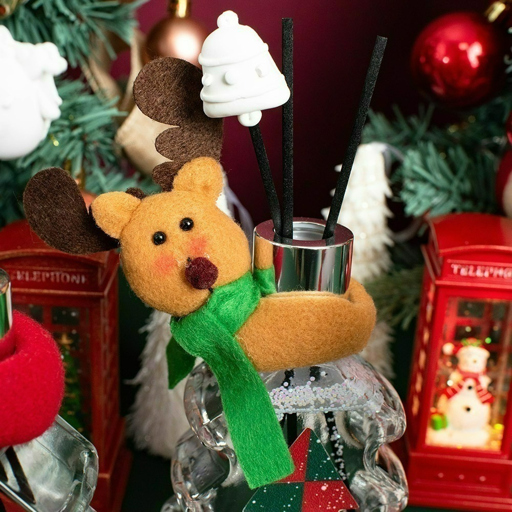 【7-ELEVEN 門市團購】【QIDINA】聖誕狂歡硅藻土聖誕樹香氛擴香瓶 / 聖誕禮物 聖誕節禮物-細節圖11