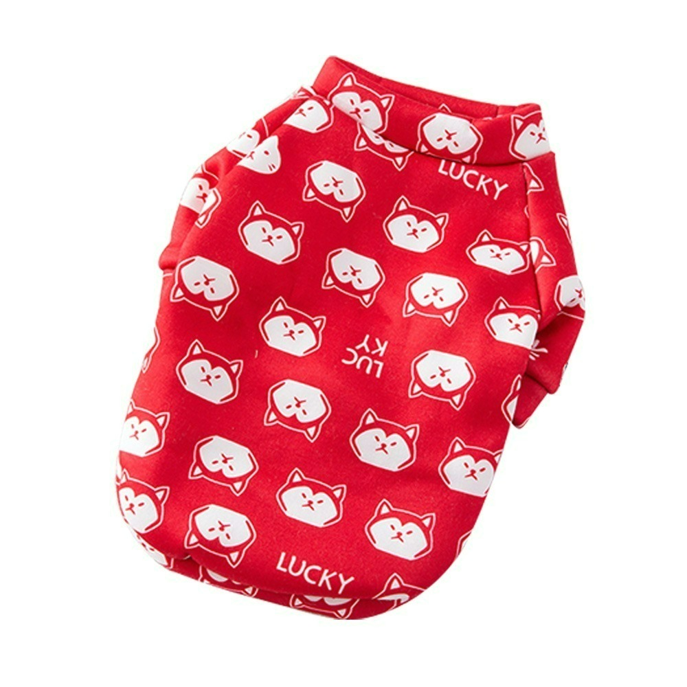 【QIDINA】寵物卡哇依磨毛彈力保暖衣 寵物衣-I款 / 貓衣服 狗狗衣服 貓咪衣服 寵物用品 小狗衣服 小型犬衣服-規格圖7