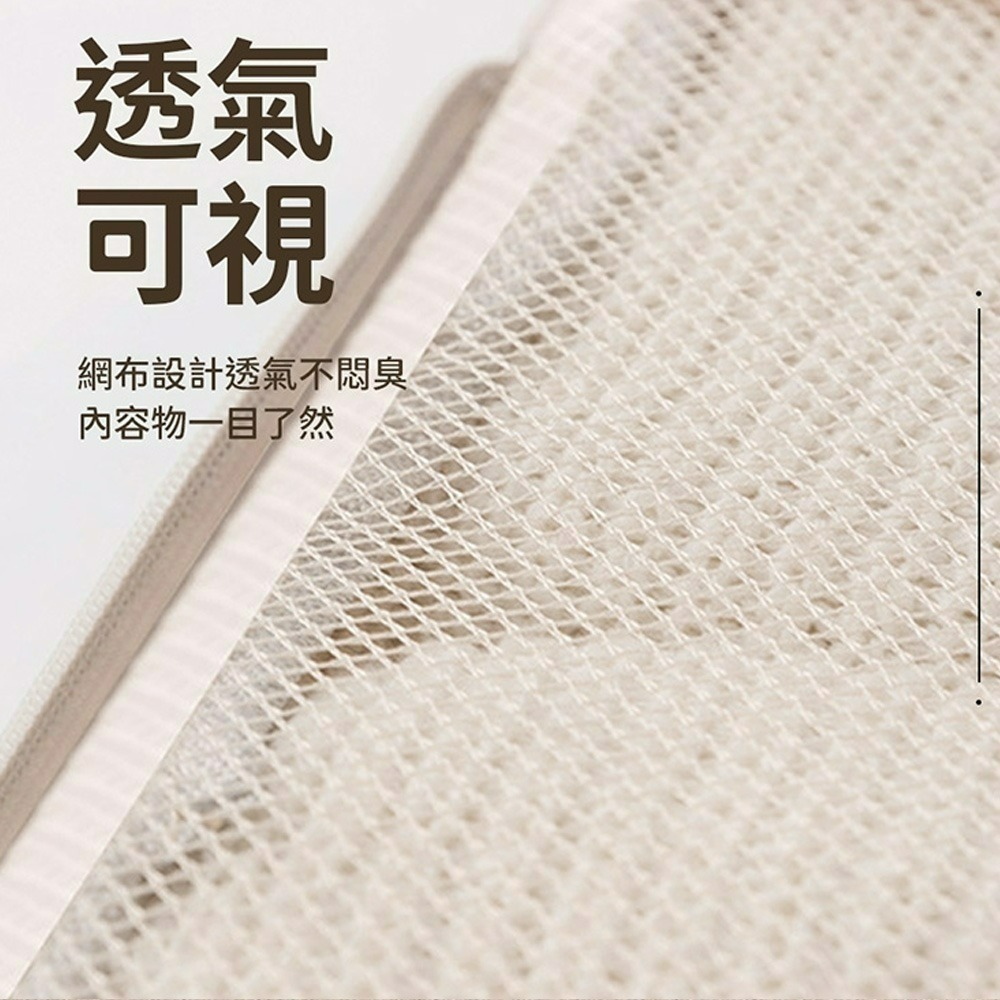 【QIDINA】韓式升級質感加厚衣物6件組大容量壓縮袋-C / 收納包 旅行收納袋 壓縮收納袋 衣服收納 內衣收納-細節圖5