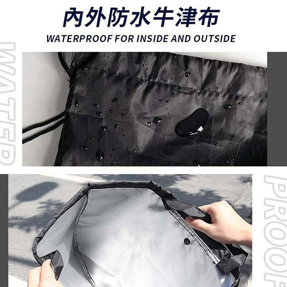 【QIDINA】大容量機車安全帽防水袋防塵袋-D / 收納 安全帽袋 機車收納袋 安全帽防水 安全帽防雨 機車防水袋-細節圖2