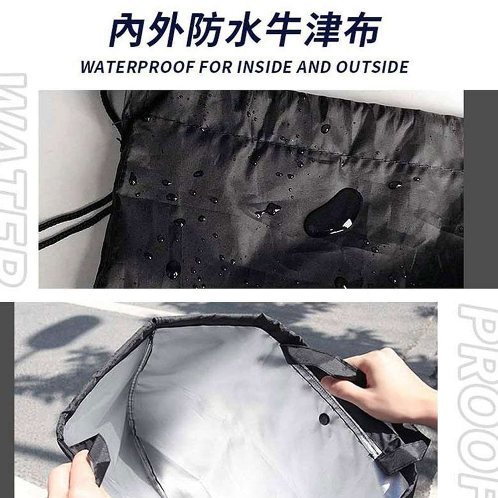 【QIDINA】大容量機車安全帽防水袋防塵袋-D / 收納 安全帽袋 機車收納袋 安全帽防水 安全帽防雨 機車防水袋-細節圖2