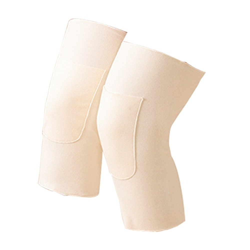 【QIDINA】德絨保暖帶口袋親膚發熱護膝-B 贈暖暖包 / 護膝套 保暖 褲襪 襪子 襪套 褲子 長褲-規格圖6