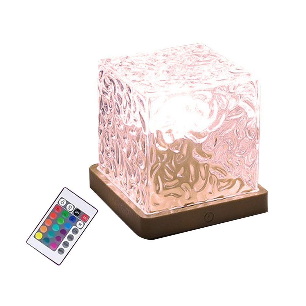 【QIDINA】極光多色動態水波紋燈-G / 交換禮物 聖誕節禮物 露營燈 小夜燈 投影燈 送禮 生日禮物 星空燈-細節圖7