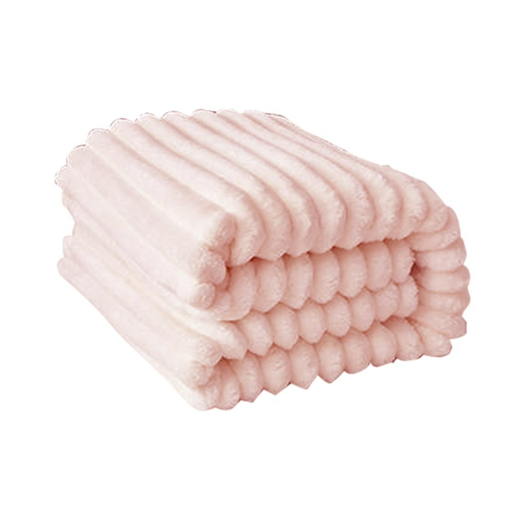 【QIDINA】仿兔毛軟綿綿雲朵絨保暖被毯 棉被-A / 冬天棉被 冬被 厚棉被 被子 蓋毯 簡約懶人毯 披肩 毯子-規格圖7