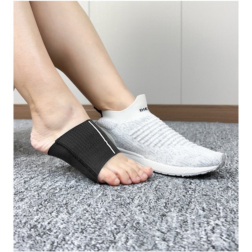【QIDINA】1盒2入-減壓親膚舒適矽膠足弓支撐墊 / 足弓墊 襪子 襪套 鞋墊 鞋子 拖鞋 涼鞋 久站鞋墊 氣墊鞋墊-細節圖8