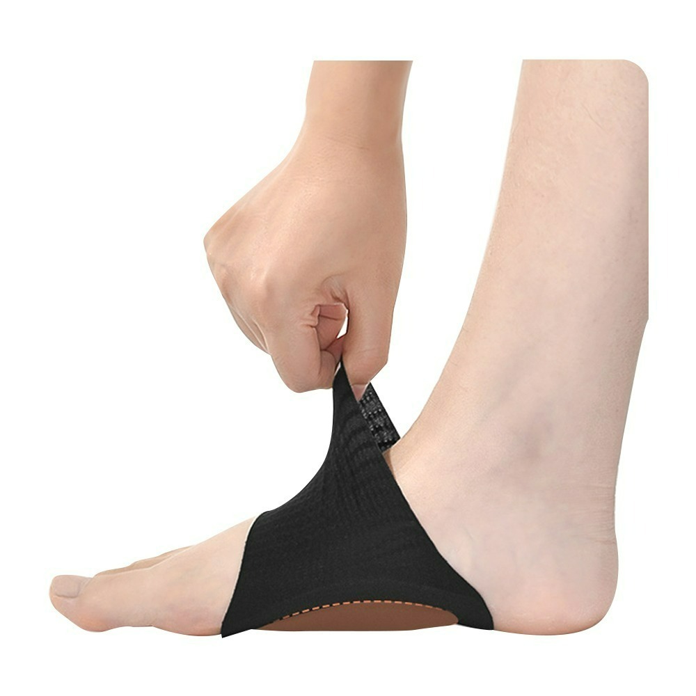 【QIDINA】1盒2入-減壓親膚舒適矽膠足弓支撐墊 / 足弓墊 襪子 襪套 鞋墊 鞋子 拖鞋 涼鞋 久站鞋墊 氣墊鞋墊-規格圖9