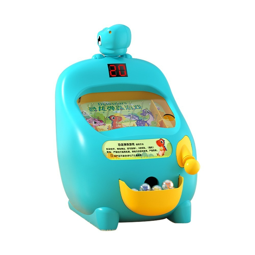 【QIDINA】超好玩兒童電子恐龍彈珠台附彈珠 玩具-E / 遊戲機 兒童玩具 送禮 生日禮物 禮盒 兒童節 夜市彈珠台-規格圖9