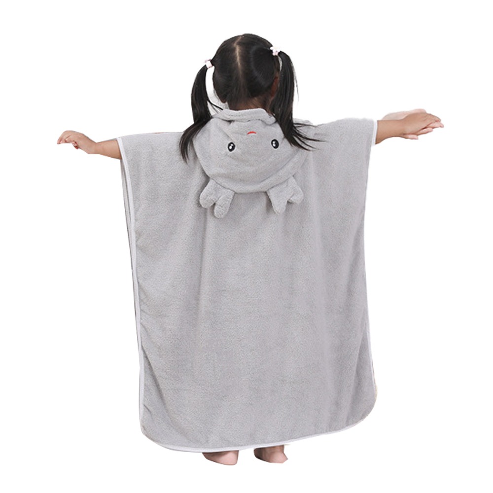 【QIDINA】超吸水粉嫩親子珊瑚絨浴衣浴巾-G / 吸水浴巾 浴巾加大 擦臉巾 吸水毛巾 擦手巾 兒童浴袍 旅行浴巾-規格圖7