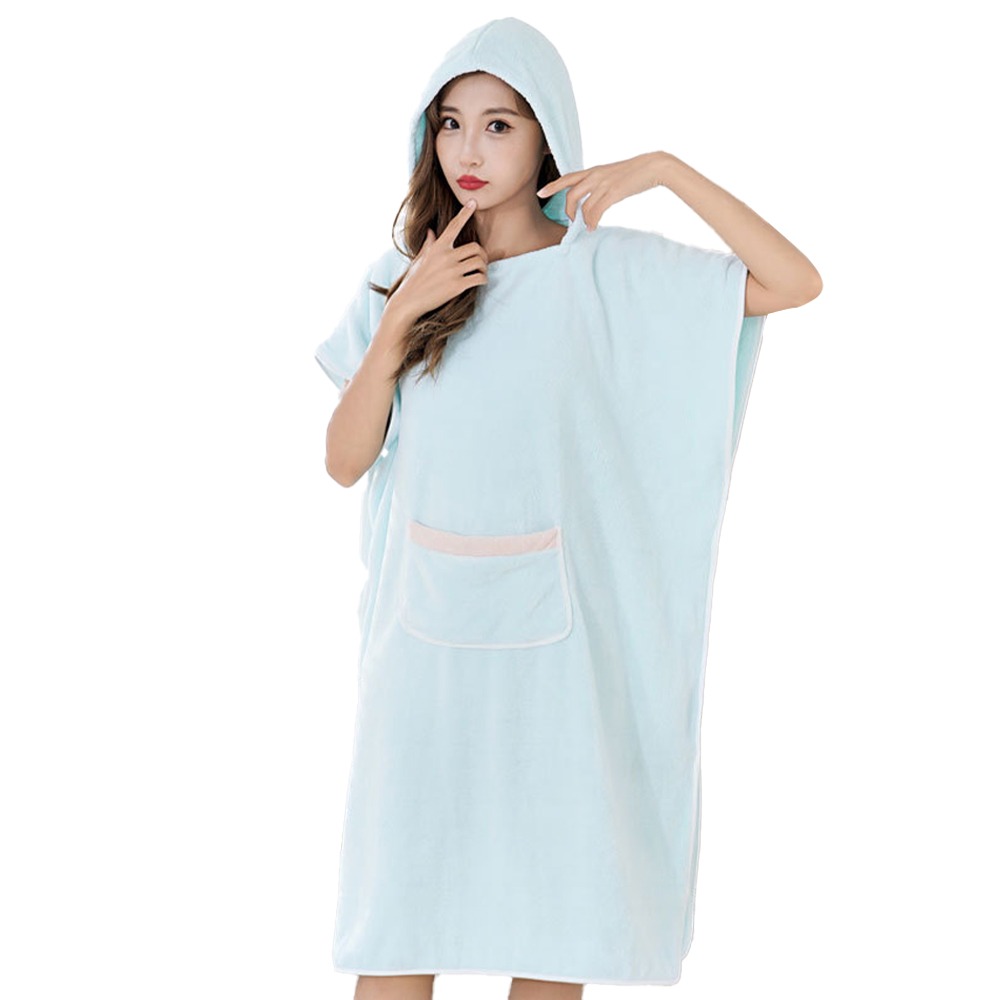 【QIDINA】超吸水粉嫩親子珊瑚絨浴衣浴巾-G / 吸水浴巾 浴巾加大 擦臉巾 吸水毛巾 擦手巾 兒童浴袍 旅行浴巾-規格圖7