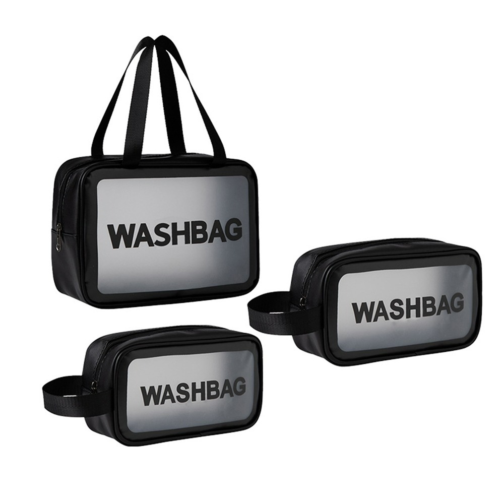 【QIDINA】1組3入-升級款簡約防水手提大容量旅行包-E / 化妝包 收納包 包包 洗漱包 隨身包 隨身小包 女包-規格圖7