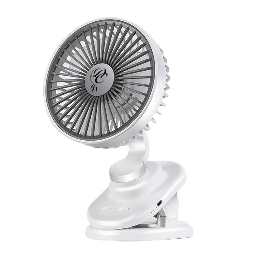 【QIDINA】低噪自動擺頭多檔調節充電夾扇小風扇-A / 電扇 隨身風扇 車用風扇 推車風扇 電風扇 露營風扇-規格圖11