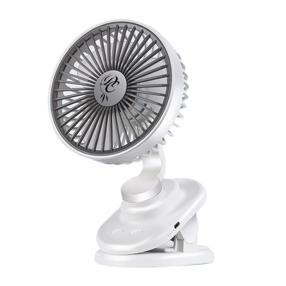 【QIDINA】低噪自動擺頭多檔調節充電夾扇小風扇-A / 電扇 隨身風扇 車用風扇 推車風扇 電風扇 露營風扇-規格圖11