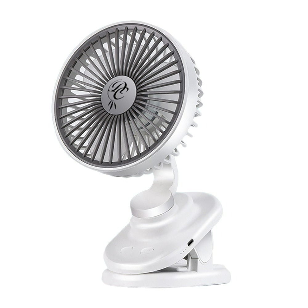 【QIDINA】低噪自動擺頭多檔調節充電夾扇小風扇-A / 電扇 隨身風扇 車用風扇 推車風扇 電風扇 露營風扇-規格圖11