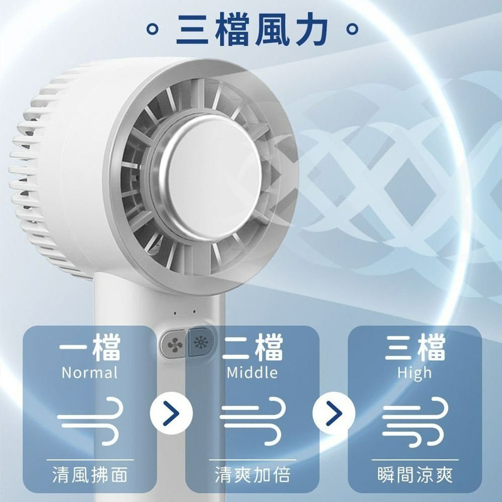 【QIDINA】升級款冰鎮輕巧製冷隨身風扇-B / 電扇 隨身風扇 車用風扇 推車風扇 露營風扇 降溫風扇 充電風扇-細節圖4