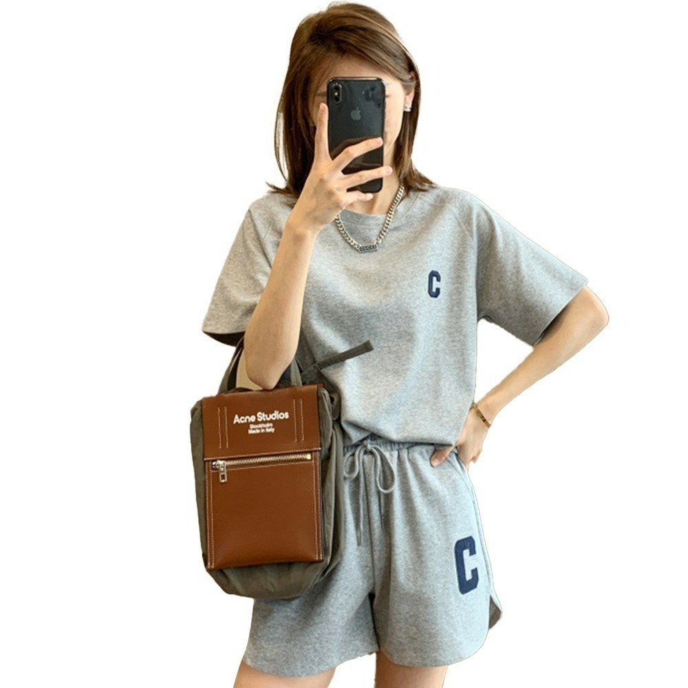 【QIDINA】超舒適彈力口袋外出居家休閒套裝-H / 居家服 運動套裝 涼感 胸墊睡衣 運動衣 睡衣套裝 女生睡衣-規格圖11