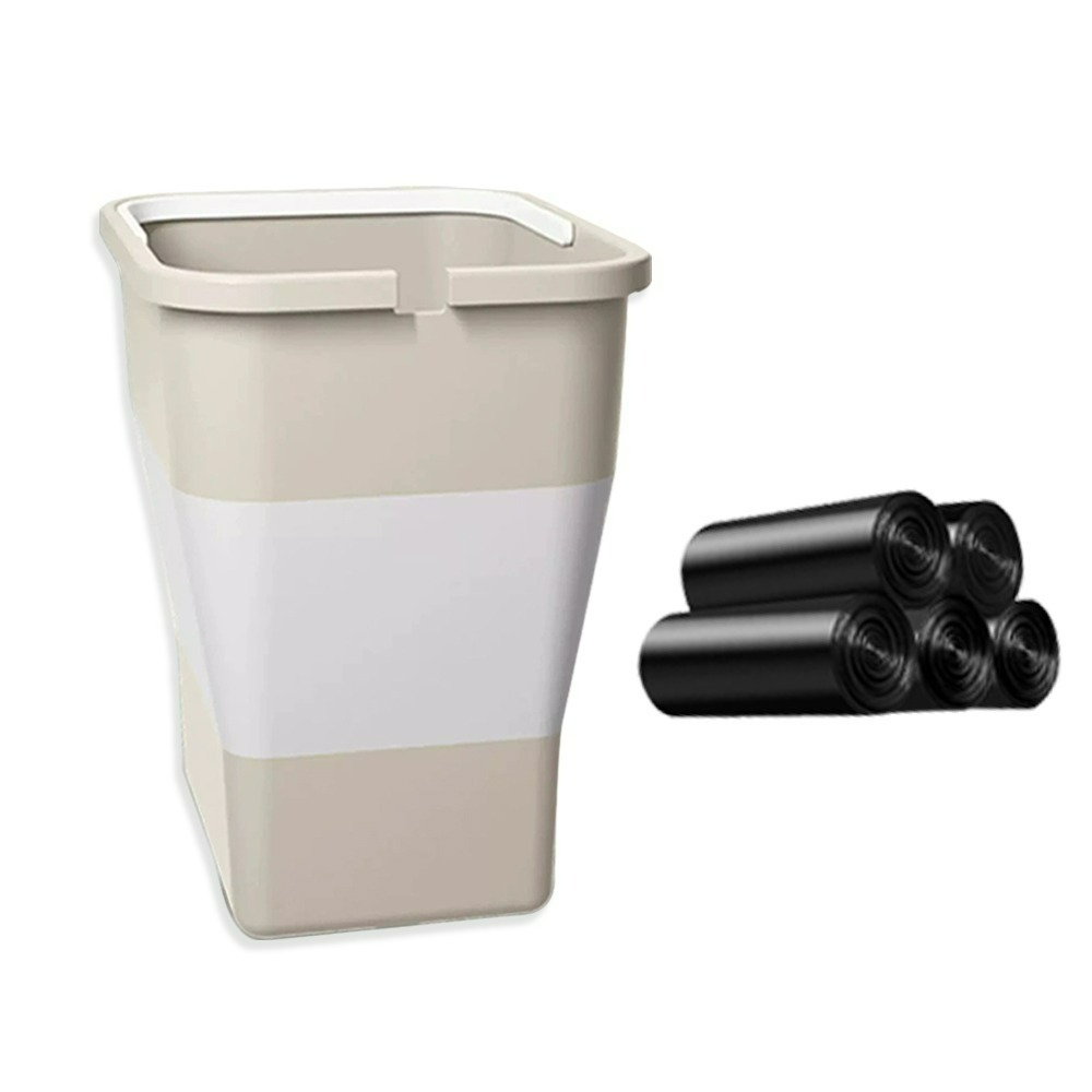 奶茶色+5卷垃圾袋