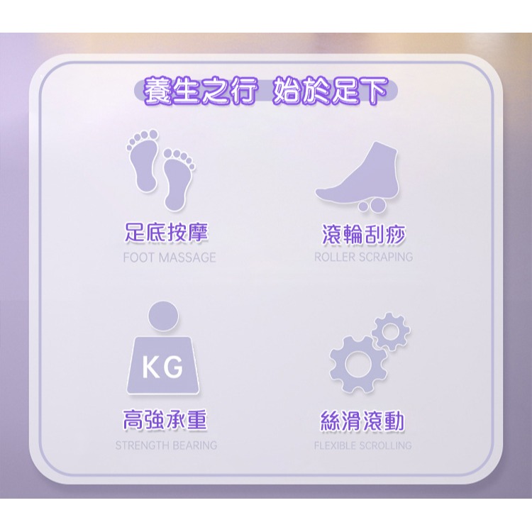 【QIDINA】療癒身心足底磁珠滾輪按摩器 滾輪棒-F / 腳底按摩器 腳底按摩棒 手部按摩器 按摩器-細節圖3