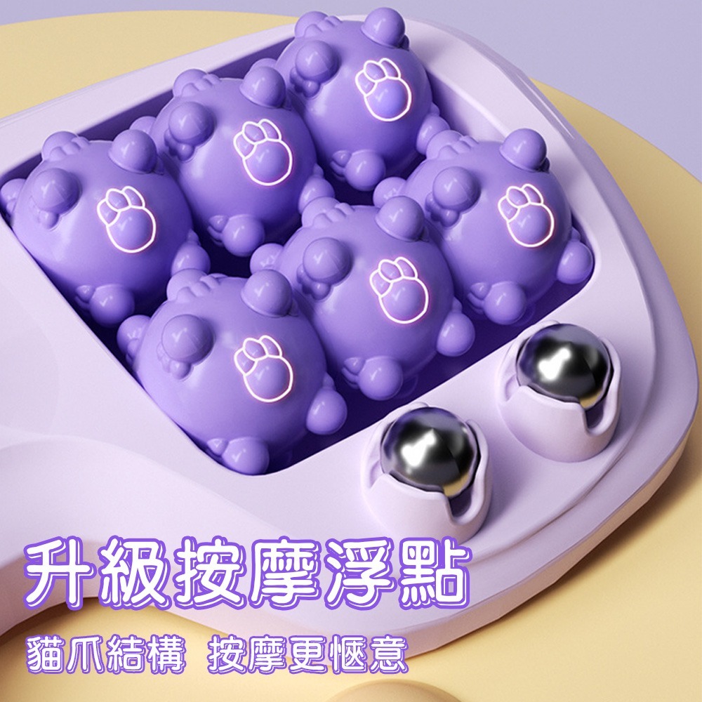 【QIDINA】療癒身心足底磁珠滾輪按摩器 滾輪棒-F / 腳底按摩器 腳底按摩棒 手部按摩器 按摩器-細節圖8