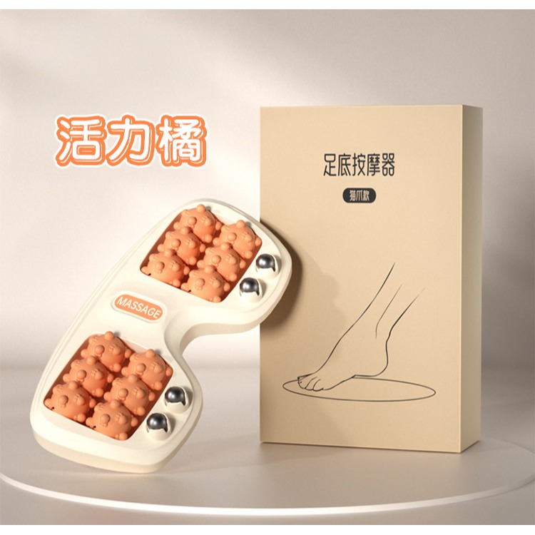 【QIDINA】療癒身心足底磁珠滾輪按摩器 滾輪棒-F / 腳底按摩器 腳底按摩棒 手部按摩器 按摩器-細節圖11