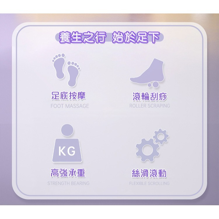 【QIDINA】療癒身心足底磁珠滾輪按摩器 滾輪棒-F / 腳底按摩器 腳底按摩棒 手部按摩器 按摩器-細節圖3