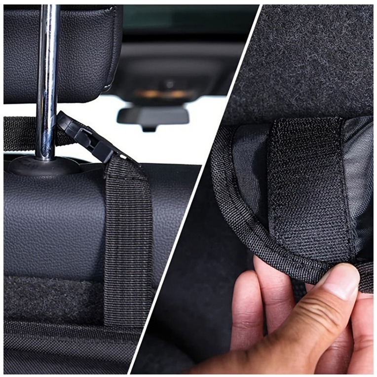 【QIDINA】馬上整潔收納車用椅背大容量多格收納袋-E / 汽車收納 汽車用品 汽車百貨 椅背收納袋-細節圖11