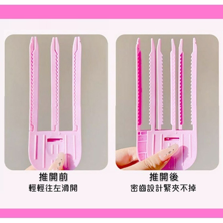 【QIDINA】1組2入-完美頭型髮根蓬鬆神器髮夾-A / 瀏海夾子 瀏海梳子 髮根梳-細節圖11
