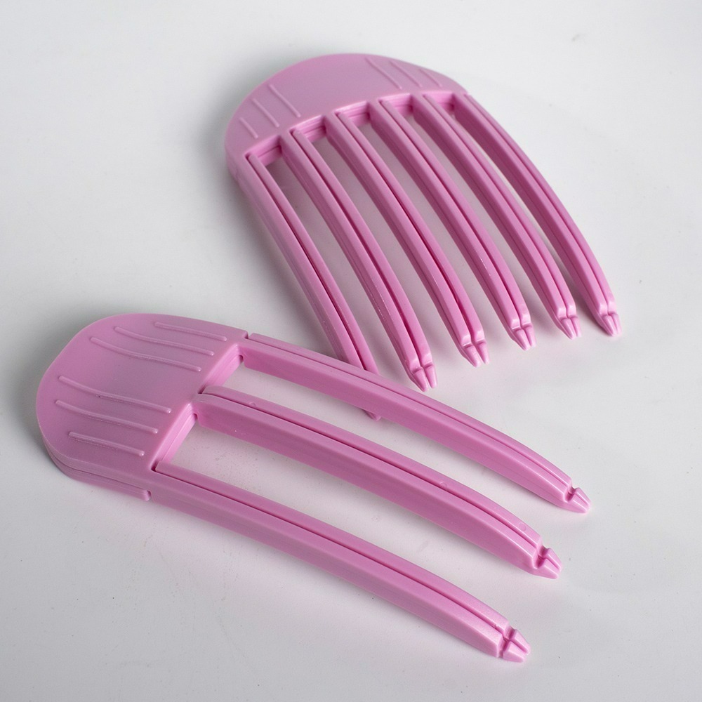 【QIDINA】1組2入-完美頭型髮根蓬鬆神器髮夾-A / 瀏海夾子 瀏海梳子 髮根梳-規格圖11