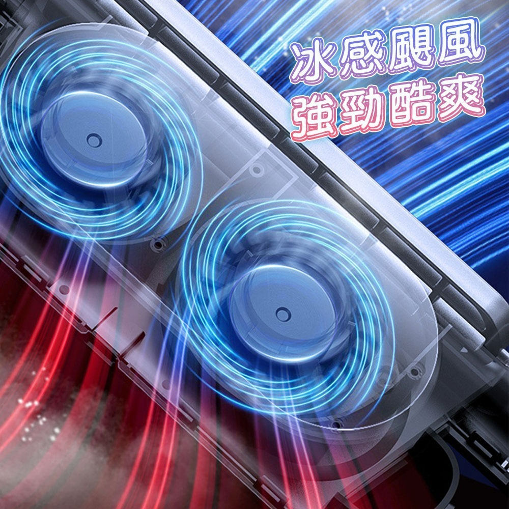 【QIDINA】好涼爽不占位多檔調節車用座椅風扇-C / 小風扇 電扇 隨身風扇 車用風扇 夾扇 推車風扇 降溫風扇-細節圖4