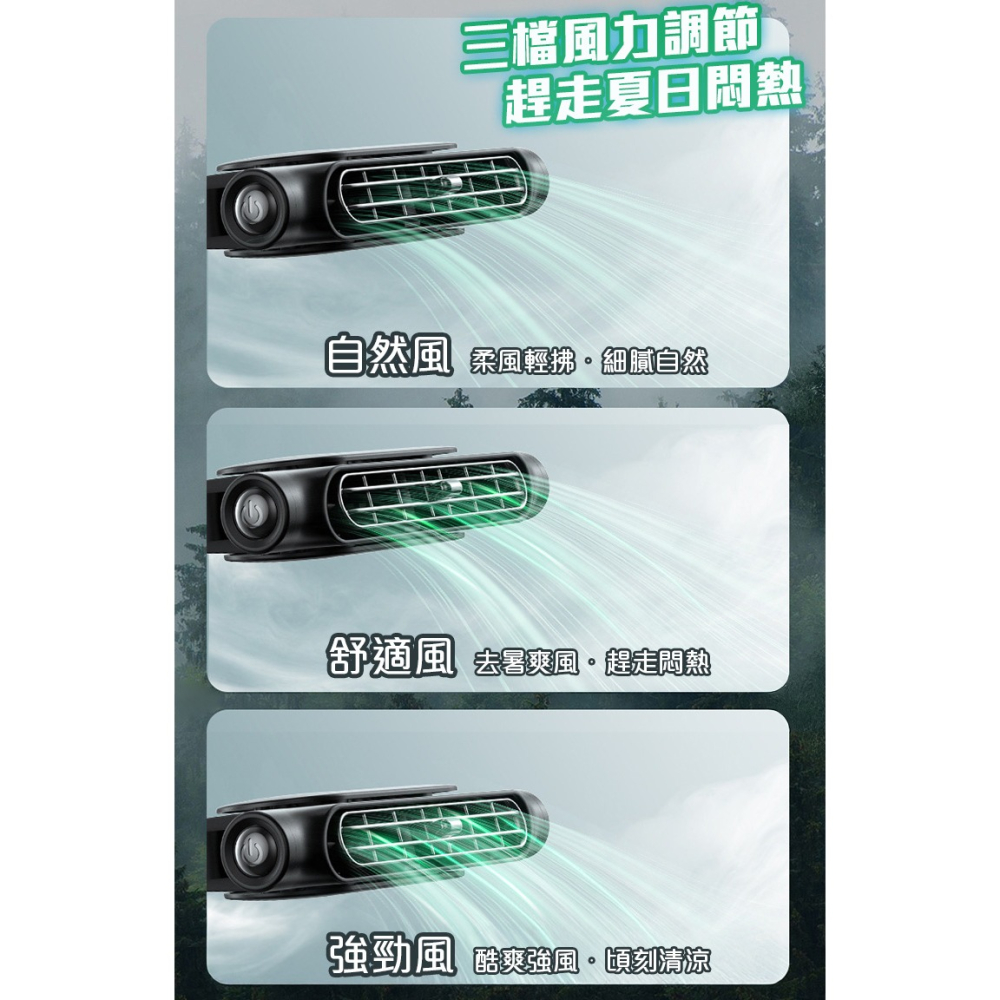【QIDINA】好涼爽不占位多檔調節車用座椅風扇-C / 小風扇 電扇 隨身風扇 車用風扇 夾扇 推車風扇 降溫風扇-細節圖10