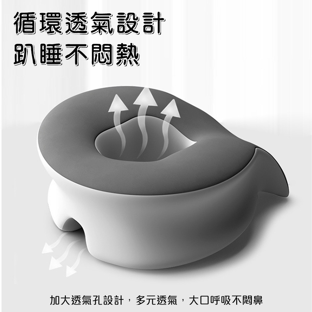 【QIDINA】超好睡趴睡人體工學涼感布記憶棉枕-I / 午睡枕 趴睡枕 靠枕 靠墊 記憶枕 枕頭 抱枕 頭枕 腰枕-細節圖5