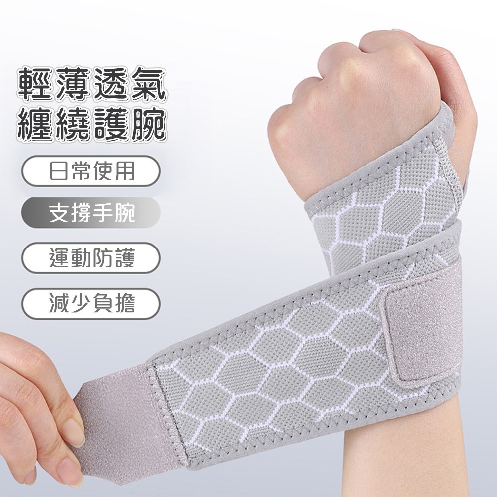 【QIDINA】微彈包覆加壓手腕輔助支撐護腕-B / 運動護腕 拇指護腕帶 護手腕帶 手腕支撐帶-細節圖4