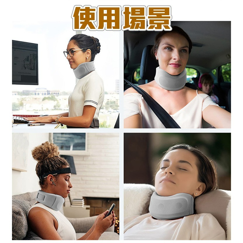 【QIDINA】日本升級冰絲海綿低頭族救星頸椎支撐架-D / 頸枕 護頸枕 頸椎枕頭枕 辦公室用品 肩頸按摩-細節圖10
