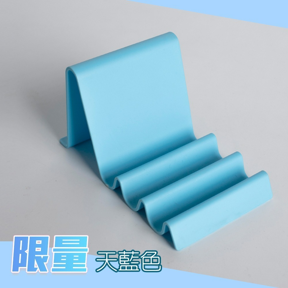 【QIDINA】解放雙手超穩固波浪輕巧多角度平板手機支架-C / 手機架 平板支架 平板架 手機散熱器 手機掛繩-細節圖7