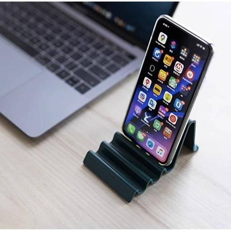 【QIDINA】解放雙手超穩固波浪輕巧多角度平板手機支架-C / 手機架 平板支架 平板架 手機散熱器 手機掛繩-細節圖9